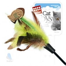 GiGwi 75017 Игрушка для кошек Дразнилка с рыбками на длинной палке
