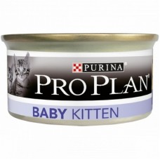 Pro Plan BABY KITTEN первый прикорм для котят, нежный мусс с курицей