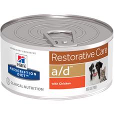 Hill's Prescription Diet URGENT CARE A/D консервы для собак и кошек, помощь при истощении, реабилитационный период, 200г (P65397)