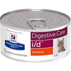 Hill's Prescription Diet I/D консервы для поддержания здоровья кошек с расстройствами пищеварения, 156г (11042)
