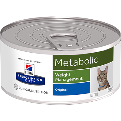 Hill's Prescription Diet METABOLIC консервы для улучшения метаболизма (коррекции веса), 156г (C37555)
