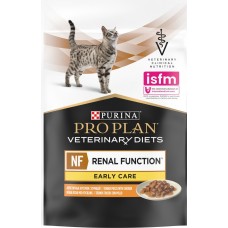Purina Pro Plan Veterinary Diets NF RENAL FUNCTION консервы для кошек при ранней стадии хронической почечной недостаточности, курица 85г