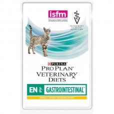 Purina Pro Plan Veterinary Diets EN St/Ox GASTROINTESTINAL консервы для кошек лечение желудочно-кишечного тракта, курица, 85г