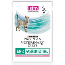 Purina Pro Plan Veterinary Diets EN St/Ox GASTROINTESTINAL консервы для кошек лечение желудочно-кишечного тракта, лосось, 85г