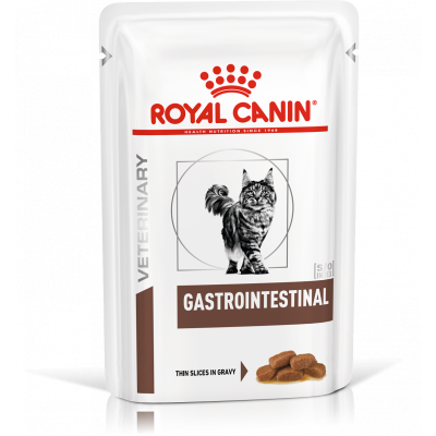 Royal Canin GASTROINTESTINAL Влажный корм для кошек при нарушении пищеварения (в соусе), 85г (P42876)