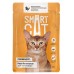 Smart Cat Паучи для взрослых кошек и котят кусочки курочки с морковью в нежном соусе, 85г