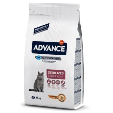 Advance Cat Senior Sterilized Для стерилизованных кошек старше 10 лет 1,5кг (P20737)