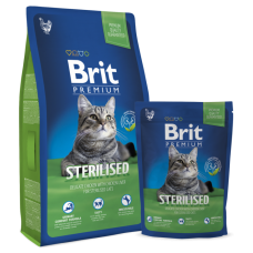 Brit Premium Cat Sterilized сухой корм для стерилизованных кошек с курицей