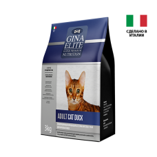 Gina Elite Adult Cat сухой корм для кошек с уткой 20кг (P57292)