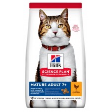 Hill’s Science Plan MATURE ADULT корм для кошек старше 7 лет с курицей