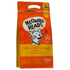Meowing Heads для взрослых кошек с Курицей и рисом "Куриное наслаждение"