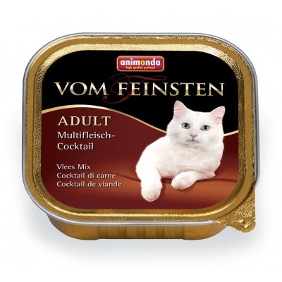 Animonda VOM FEINSTEN Adult Консервы для кошек коктейль из разных сортов мяса 100г (83441/P25142)