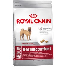 Royal Canin MEDIUM DERMACOMFORT корм для собак средних размеров, склонных к кожным раздражениям и зуду