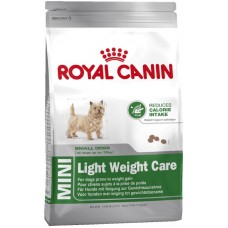 Royal Canin MINI LIGHT WEIGHT CARE корм для собак мелких размеров, предрасположенных к избыточному весу
