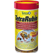 Тетра TetraRubin Корм для усиления естественной окраски рыб, хлопья