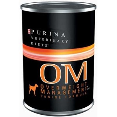 Purina Pro Plan Veterinary Diets консервы для собак при ожирении (DIETS OM), 400гр. (P11160)