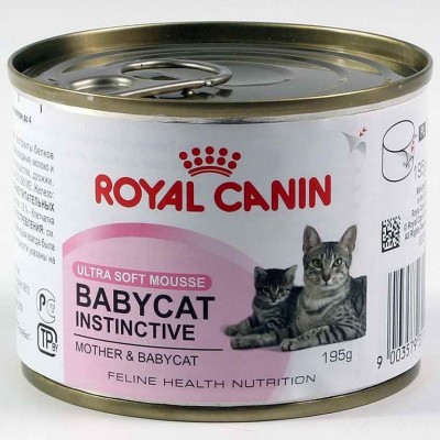 Royal Canin BABYCAT INSTINCTIVE Мусс для котят до 4 месяцев 195гр. (P23417)