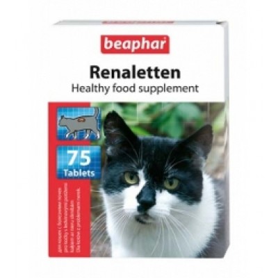 Beaphar Renaletten витамины для кошек, профилактика МКБ, 75 табл. (10660)