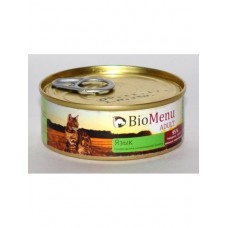 Bio Menu консервы для кошек паштет с Языком 100г (74107)