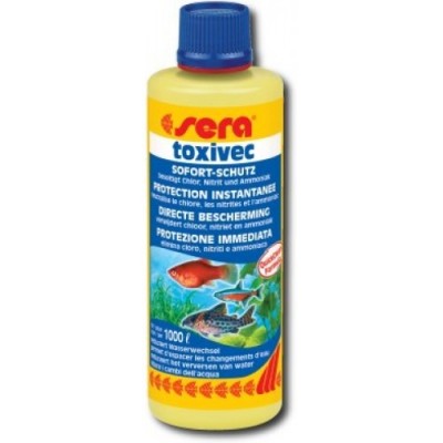 Сера Toxivec средство для нейтрализации ядов в аквариумной воде - хлора, аммония/аммиака, нитритов