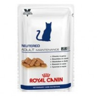 Royal Canin NEUTERED ADULT MAINTENANCE Влажный корм для кастрированных / стерилизованных котов и кошек с момента операции до 7 лет, 100гр. (P22654)