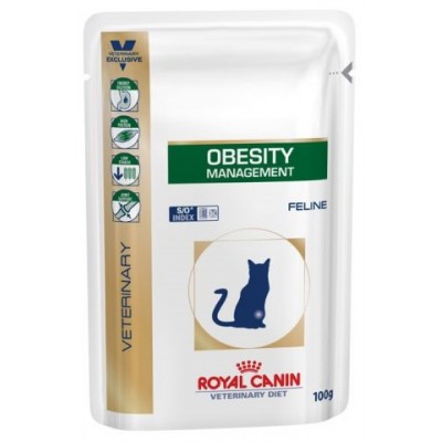 Royal Canin OBESITY MANAGEMENT Влажный корм для кошек при ожирении, 100гр.