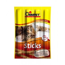 Gimpet Лакомые палочки для кошек индейка+дрожжи, 4шт*20гр. (89604)