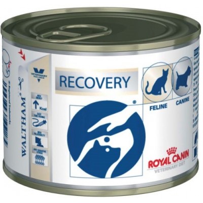 Royal Canin RECOVERY CANINE / FELINE Влажный корм для собак и кошек в период анорексии, выздоровления, 195г, паштет (P11291)