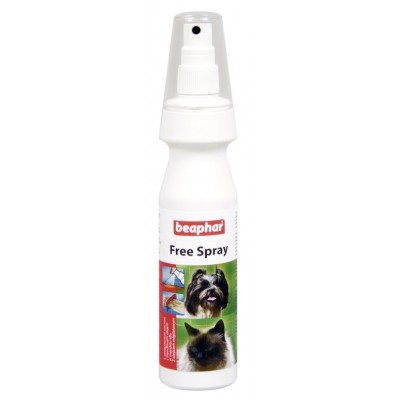 Beaphar Free Spray Спрей для собак и кошек, с миндальным маслом от колтунов, 150мл.(12556)