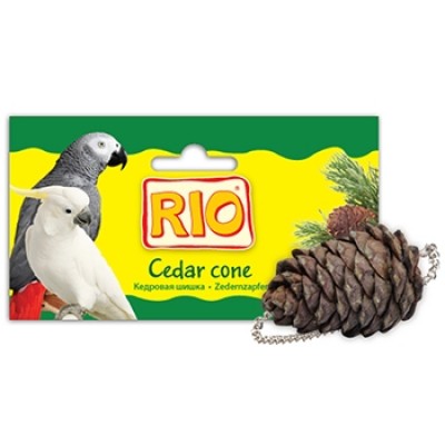 RIO Лакомство-игрушка "Кедровая шишка" для птиц, 1 шт. (22060)