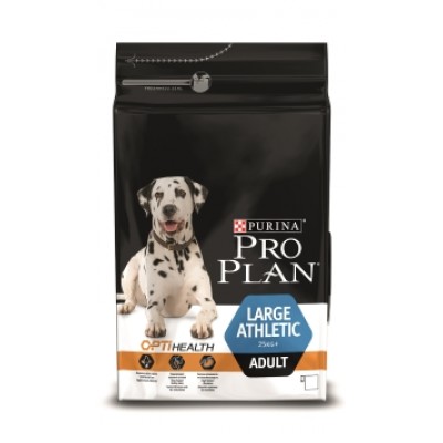 Pro Plan LARGE ADULT ATHLETIC OPTIBALANCE корм для собак крупных пород атлетического телосложения с курицей