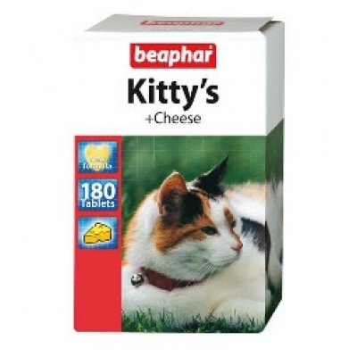 Beaphar Kitty's Cheese витамины для кошек