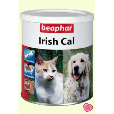 Beaphar Irish Cal витамины для собак и кошек Минеральная смесь с содержанием солей кальция 500г (12428)