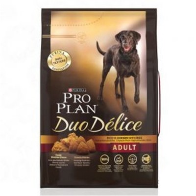 Pro Plan DUO DELICE MEDIUM & LARGE корм для взрослых собак с курицей и рисом