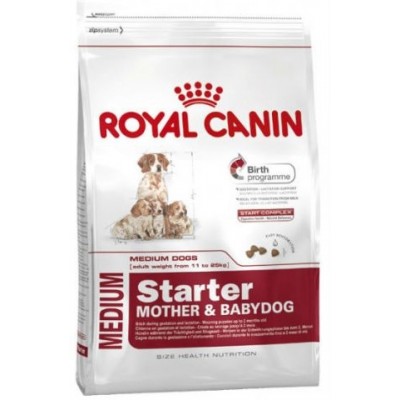 Royal Canin MEDIUM STARTER для щенков средних пород от отъема до 2 мес, беременных и кормящих сук