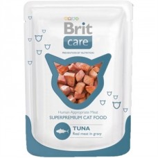 Brit Care Cat Pouches Tuna консервы для кошек с тунцом, 80гр. (05158)