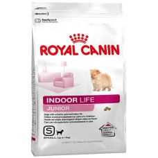 Royal Canin INDOOR LIFE JUNIOR MINI для щенков малых пород, живущих преимущественно в домашних условиях, 0,5кг (P40986)