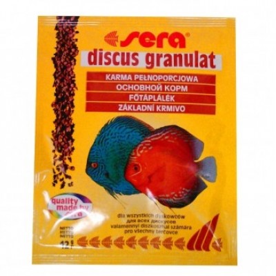 Сера 0308 Discus Granulat Корм для дискусов, гранулы 12г (15967)