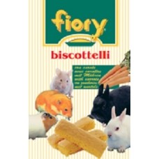 Fiory Biscottelli бисквиты для грызунов с морковью, 30гр. (57265)