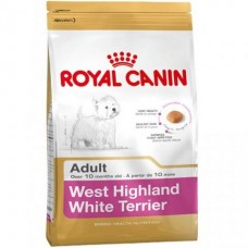 Royal Canin WEST HIGHLND WHITE TERRIER ADULT для Вест Хайленд Уайт Терьера с 10мес, 1,5кг (P12353)