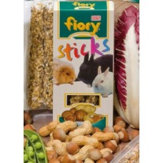 Fiory Sticks палочки для морских свинок и кроликов с арахисом, 100 гр.