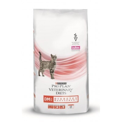 Purina Pro Plan Veterinary Diets DM DIABETES корм для кошек при диабете 1,5 кг (P21390)