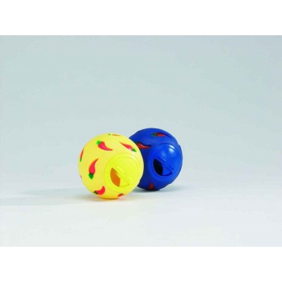 Beeztees Игрушка для грызунов "Мяч для лакомства", пластик, 8см. (805660)