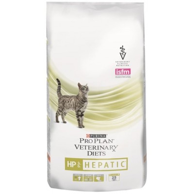 Purina Pro Plan Veterinary Diets корм для кошек при заболевании печени (HP) 1.5кг. (P25159)