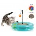 Kitty City Игрушка для кошек: Поле Чудес "Swat Track & Scratcher": 31*31*6см (pl0369)