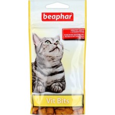 Beaphar Vit-Bits Подушечки для кошек с мультивитаминной пастой