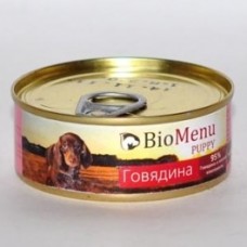 Bio Menu конcервы для щенков Говядина