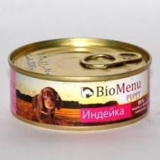 Bio Menu консервы для щенков Индейка