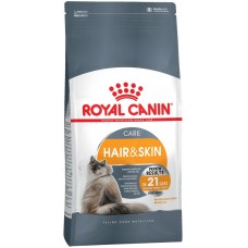 Royal Canin HAIR & SKIN CARE для взрослых кошек в целях поддержания здоровья кожи и шерсти