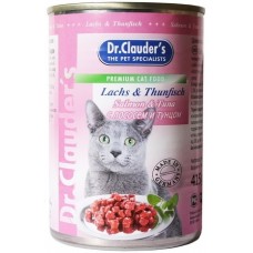 Dr. Clauder's консервы для кошек тунец и лосось 415 гр. (P21634)